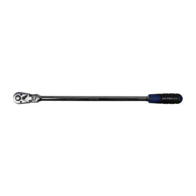 US PRO INDUSTRIAL 3/8" DR 36T 457mm Flexi Swivel Head Giraffe Ratchet 4214