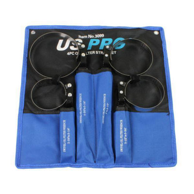 Dewkou 1 PC Car Oil Filter Wrench, Adjustable Oil Filter