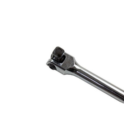 US PRO Tools 1/2 Zoll Brecheisen – 38,1 Cm Power Breaker Bar Aus Chrom-Vanadium-Stahl, Mit Austauschbarem Gelenkkopf