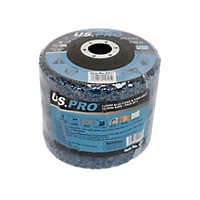 US PRO Tools 115MM Blue Clean & Strip Discs 22.2MM Bore - Pack Of 5 8261