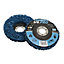 US PRO Tools 115MM Blue Clean & Strip Discs 22.2MM Bore - Pack Of 5 8261