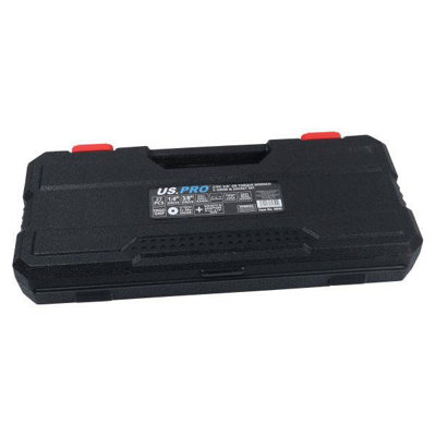 US PRO INDUSTRIAL 3/8 Inch Drive Click Torque Wrench - 5 To 25 Nm - Bi-Directional Ratchet