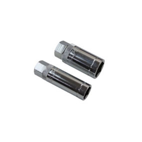 US PRO Tools 2pc 3/8" DR Magnetic Spark Plug Sockets 16 & 21mm 5882