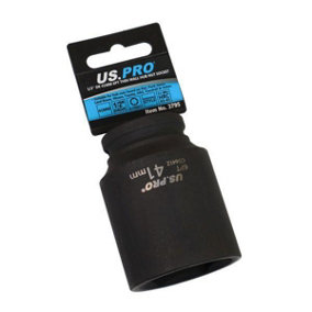 US PRO Tools 41mm 1/2" Drive Hub Nut Socket 6 Point Deep Impact Socket 3795