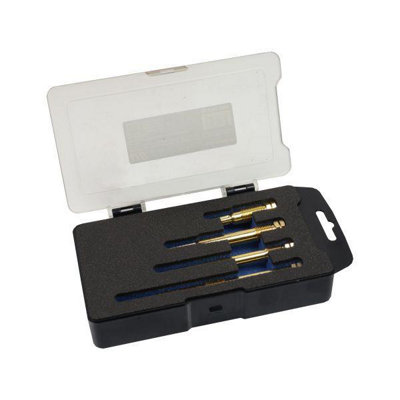 US PRO Tools 4pc Glow Plug Bore Reamer Set 5909