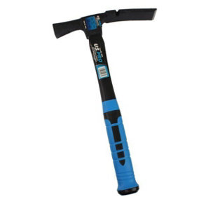 US PRO Tools 600 gram Brick Hammer With Fibreglass Handle 4529