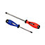US PRO Tools 7PC Soft Grip Screwdriver Set- Pozi & Slotted 4599