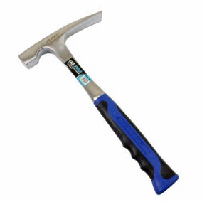 US PRO Tools Brick Hammer All Steel Handle 971g / 34oz Brick Layers Masonry Brick 4597