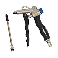 US PRO Tools Dust Gun With 120MM Nozzle - Flow Control And Twin Air Inlets 8794