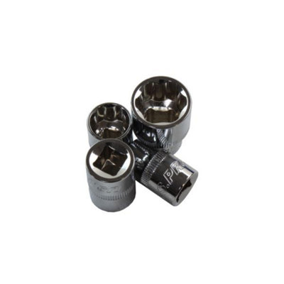 US PRO Tools 3593 Lot De 10 Douilles Hexagonales à Impact 1/2" 4 Mm à 19 Mm - Foto 6