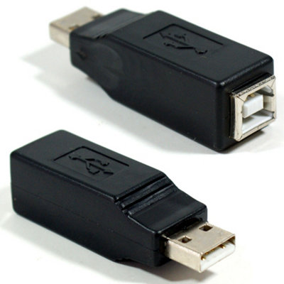 thumbnail image 2 of Steren USB-A Female To USB-B Male Adapter - Printer Cable Adapter (SMP-USB-030) 2 of 6