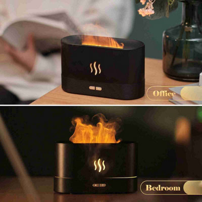 USB Aromatherapy Mist Humidifier with Auto Shut Off and Night Light for Home, Hotel, and School Use