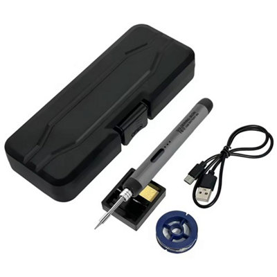 USB Cordless Electric Soldering Iron Kit Adjustable