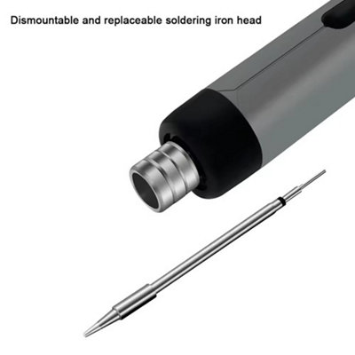 USB Cordless Electric Soldering Iron Kit Adjustable