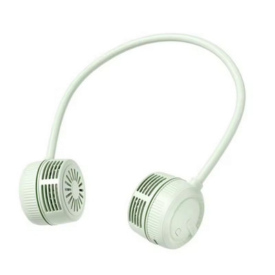 USB Neck Fan Portable Leafless Mute 360 Degree Cooling Mini Folding Fan