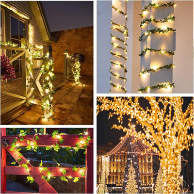 USB Powered Fairy String Light in Warm White 10 Meters 100 LED