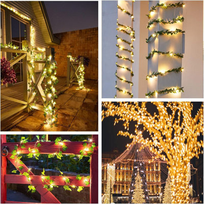 USB Powered Fairy String Light in Warm White 5 Meters 50 LED