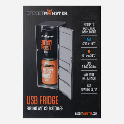 USB Powered Hot or Cold Mini Fridge - 5