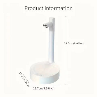 USB Rechargeable Smart Desktop Water Pump, Automatic Electric Dispenser