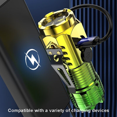 USB Rechargeable Super Bright LED Mini Torch Tactical Flashlight