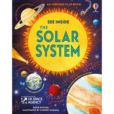 Usborne See inside the Solar System by Rosie Dickins (Usborne Lift the ...
