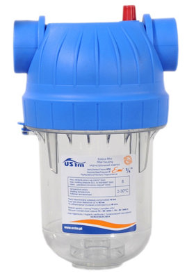 UST-M 5" Water Filter Housing 1 Inch Female Thread In-Line Purifying System Kit