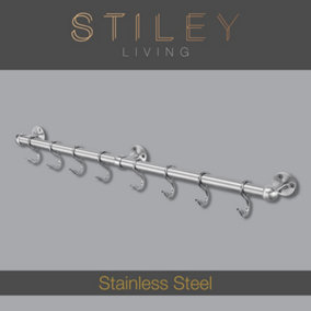 Utensil Rail Kit 19mm X 600mm Stainless Steel