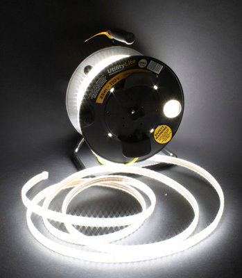 UtilityLite 25m LED Light Reel - 110v