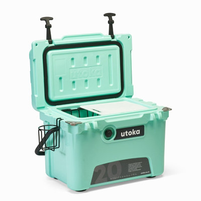 Utoka 20 Hard Cooler Cool Box - Rotomoulded LLDPE & Polyurethane foam ...