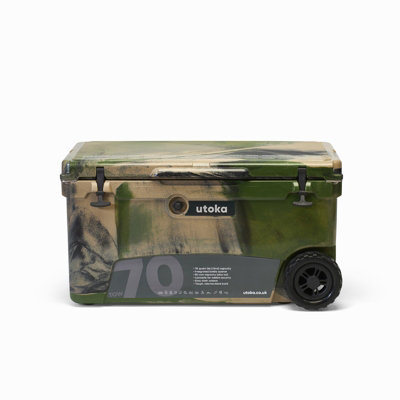 Utoka Tow 70 Hard Cooler Cool Box - Rotomoulded LLDPE & Polyurethane ...