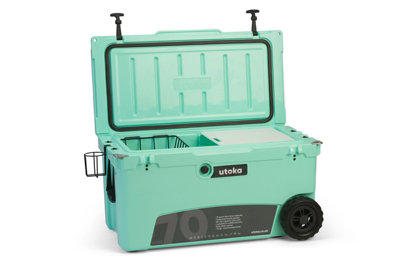 Utoka Tow 70 Hard Cooler Cool Box - Rotomoulded LLDPE & Polyurethane ...