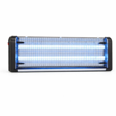 UV LED Wall Mounted Fly Zapper Killer Unit Electric 20w