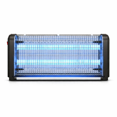 UV LED Wall Mounted Fly Zapper Killer Unit Electric for Capturing Flies ...