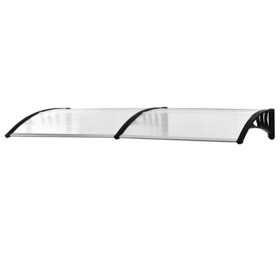 UV resistant PC sheet canopy with strong PP bracket for windows ...