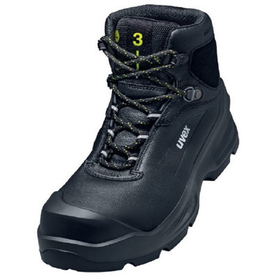 uvex 3 Safety Boots S3 SRC Leather. 100% Metal-Free. ESD Rated. Composite Toe