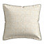 V&A Kerala Square Pillowcase Soft Ivory & Slate