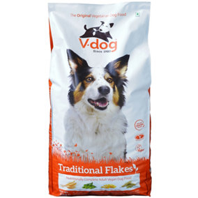 V-dog Vegetarian Traditional Flake Dog Food 15kg