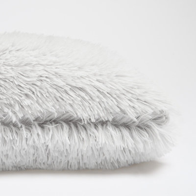 V Shape Pillow Cushion Shaggy Neck Shoulder Support - 5