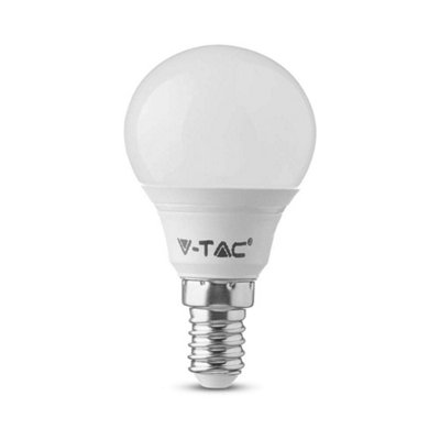 V-TAC 170 VT-236 5.5W LED Golf Ball Bulb with Samsung Chip, E14 Base, 6400K Bright White Light