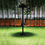 V-TAC Garden Ground Light Black Outdoor with LED Samsung Chip 4000K