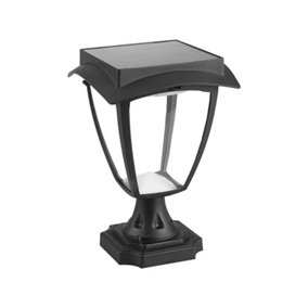 V-TAC LED Solar Stand Lamp Matt Black