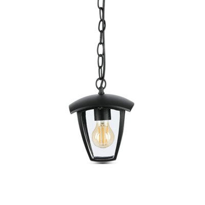 V-TAC Outdoor Ceiling Lamp Black
