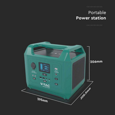 V-TAC Portable Power Station 600W - 7