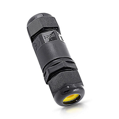 V-TAC VT-868 Waterproof Terminal Block for Cables 5-9mm - IP68 Rated Black Box