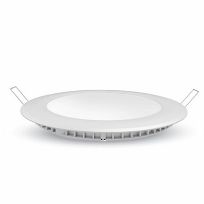 V-TAC VT214857 12W High Quality Modern LED Premium Panel 3000k Round ...