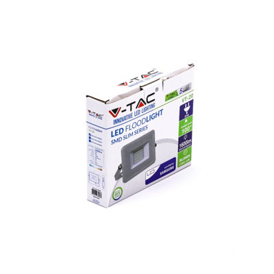 V-TAC VT442 Outdoor LED Floodlight With SMD Samsung Chip 3000K White Body 20W