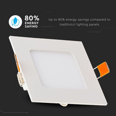 V-TAC VT4869 18W LED Mini Panels Light 3000K Square(Premium Series)