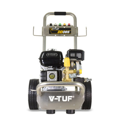V-TUF DD065 160BAR 13.2L/M PETROL PRESSURE WASHER 6.5HP HONDA- SUPER SERIES PUMP - 6
