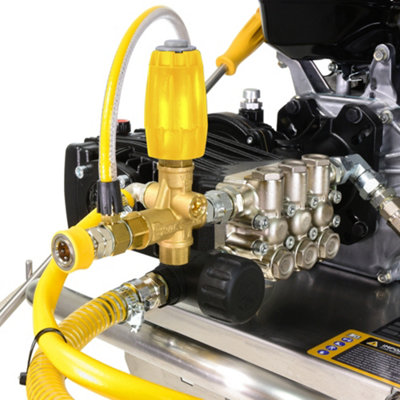 V-TUF GB110 3000psi, 200Bar, 21L/min Industrial 13HP Gearbox Driven Honda Petrol Pressure Washer