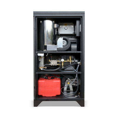 V-TUF RAPID SXL BE- 240V - 12 l/min 100 BAR STATIC HOT PRESSURE WASHER BLACK EDITION Cabinet - 3